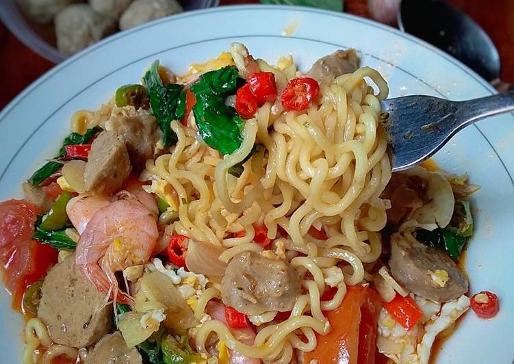 Resep Indomie tek - tek yang Menggugah Selera