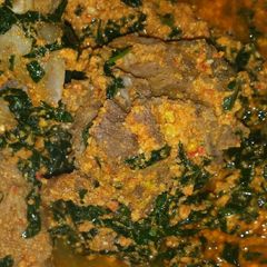 A picture of Yummy Egusi soup.