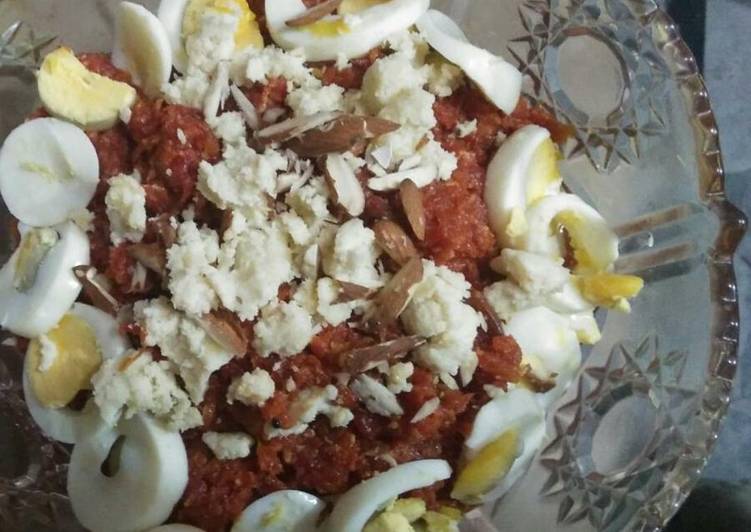 Recipe of Super Quick Homemade Gajar ka halwa