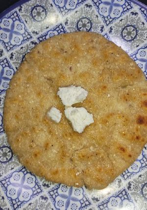 A picture of White Makki Ki Roti 😋.