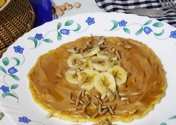 How to Prepare Any-night-of-the-week CheakPeaCrepesWithNutButter&amp;Banana