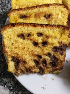 Una foto de Bizcocho con pepitas de chocolate