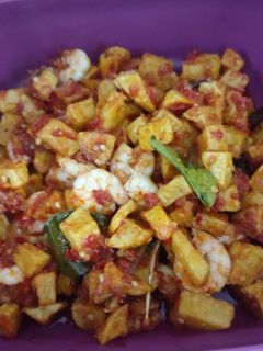 Foto resep Sambel goreng kentang