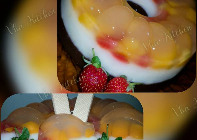 Pudding Tango Mango mix strawberry