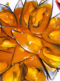 Una foto de Mejillones en salsa