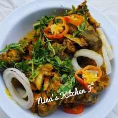 A picture of Nkwobi.