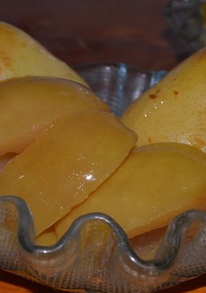Una foto de Frutas en compota