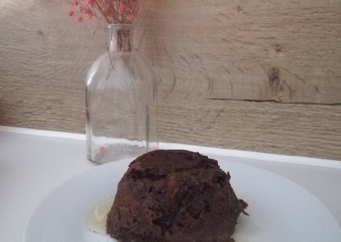 Mug cake de chocolate sano