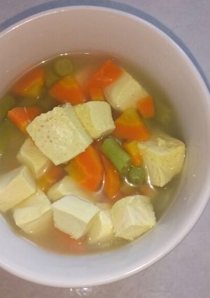 Foto resep Sup Tahu Sayur