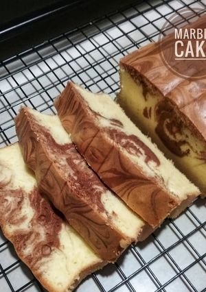 Foto resep Marble cake/marmer cake ekonomis