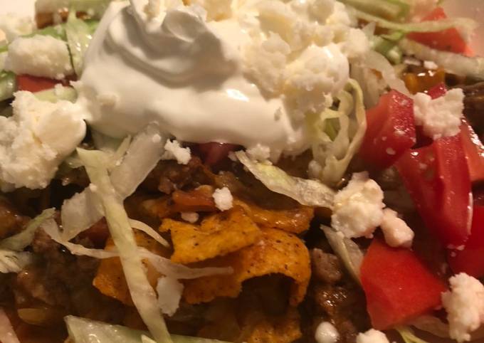 Step-by-Step Guide to Prepare Real Taco Salad Bake for List of Food