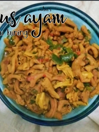 Langkah Mudah untuk Membuat Resep Usus ayam bumbu kuning yang Lezat Sekali Anti Ribet, Menggugah Selera