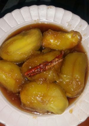 Una foto de Mango verde enmielado