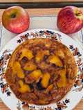 Tortilla dulce de manzana, sin azúcar agregado ni edulcorante 🍎 con avena, canela, vainilla y nuez