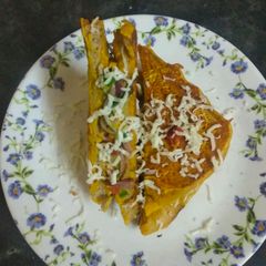 A picture of Pudla Sandwich.