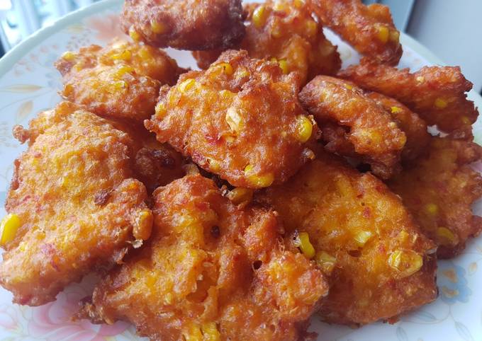 Ini dia! Resep bikin Bakwan Jagung Empuk dijamin gurih