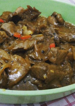 Foto resep Sapi Lada Hitam