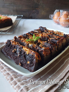 Foto resep Cream Cheese Swirl Brownies