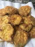 Filetes de la huerta (calabacín rebozado)