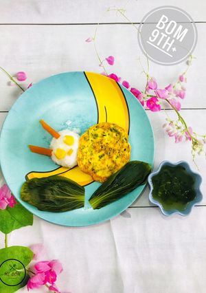 Hình của món Cơm trứng chiên rong biển - bé ăn dặm.