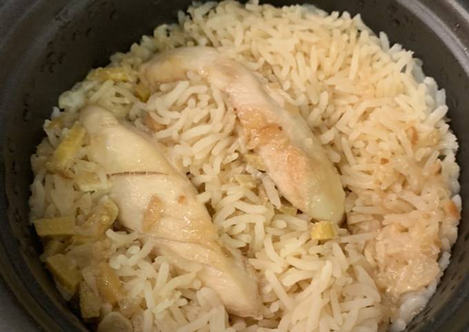 Nasi Hainan Ricecooker Simple