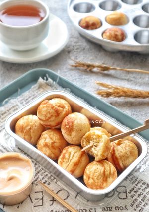 Foto resep Poffertjes Bites with Mocha Sauce, ide bakulan