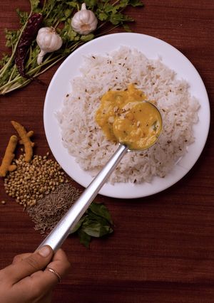 A picture of Dal Fry.