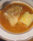Pollo mole de olla