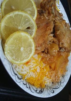 صورة لوصفة زربيان عدني 😍👌