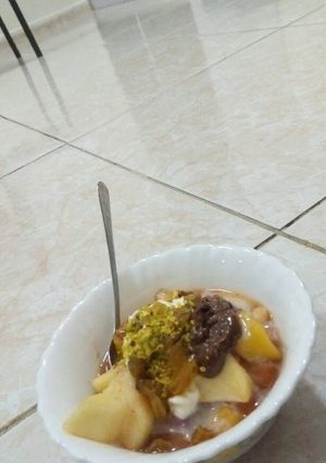 صورة لوصفة سلطة الفواكه