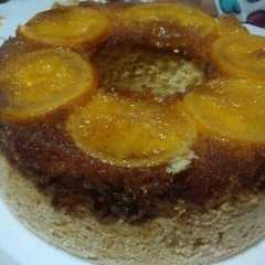 Una foto de Torta de naranja invertida