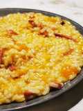 Risotto alla zucca e speck