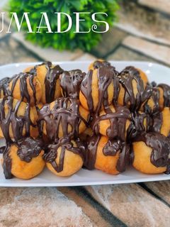 Foto resep Lukumades donat viral, no telur, margarin dan no susu