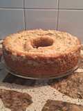 Budín de coco con crumble