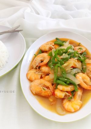 Foto resep Udang Cabe Ijo (#Pr_OlahanUdang)
