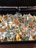 Conchiglioni 🇮🇹 à la brousse et crème épinards noix au all-clad