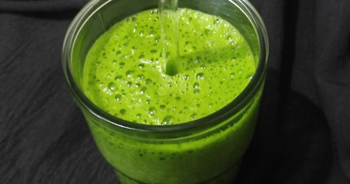 Jus kale nanas timun