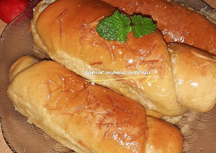 Resep Roti manis super empuk berserat (tehnik tangzhong), Bisa Manjain Lidah