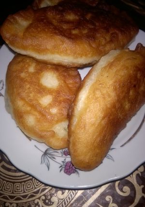 Фото Пироги жареные на картофельном отваре.