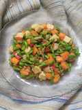 2. Buncis cakien cah wortel jamur