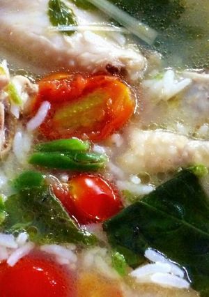 รูปของ ข้าวต้มซุปไก่แซบ