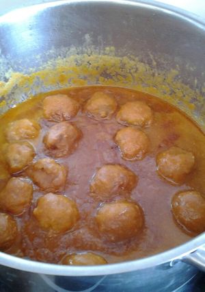 Una foto de Albóndigas en salsa