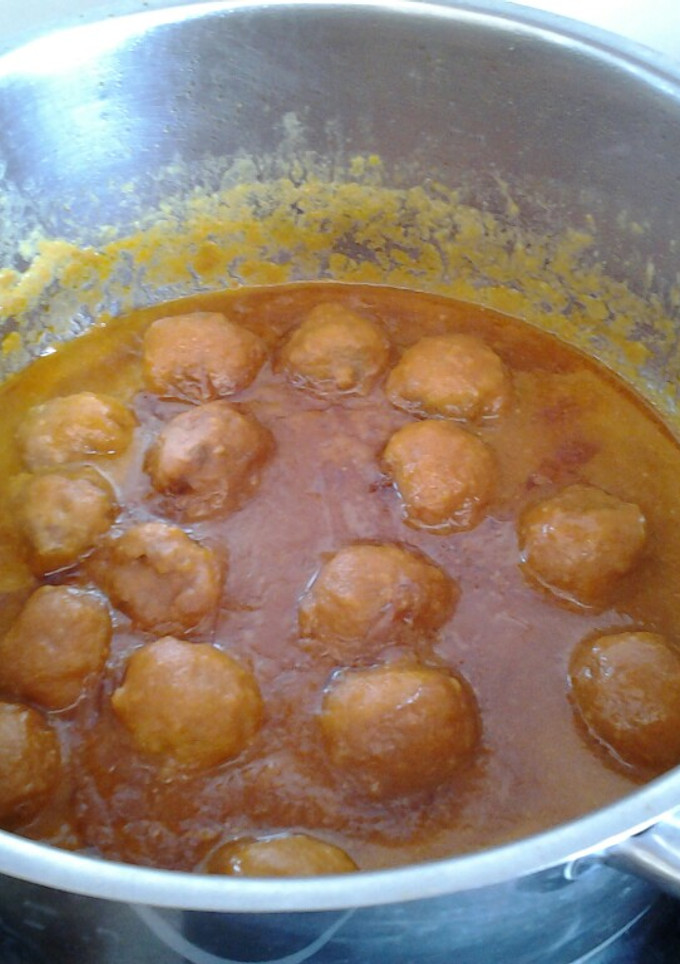 Una foto de Albóndigas en salsa