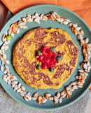 Hotcakes de zapallo 🎃 y avena 🥣prep. con 2 opciones: dulzona y especiada (sin azúcar) o saladita 😋