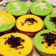 Kue lumpur 2 warna