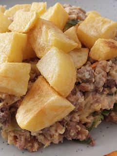 Una foto de Budín o Guiso de zapallo italiano a la olla Súper Fácil