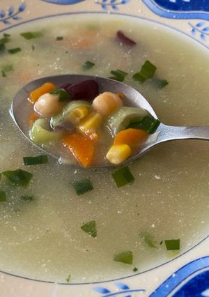 Hagymaleves gazdagon recept fotója