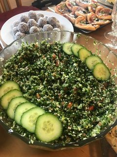صورة لوصفة تبولة غير شكل 😋