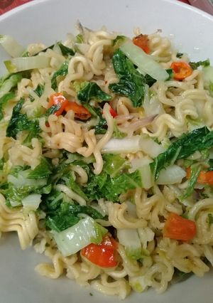 Foto resep Sawi mie ppedass