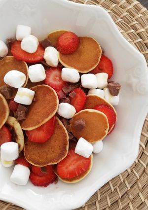 Una foto de Mini hotcakes